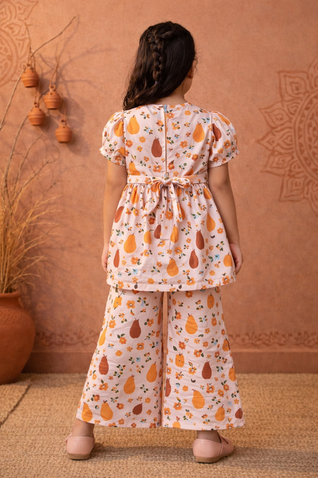 Soft & Breathable Premium Girls Printed Co-Ord Set 🌸