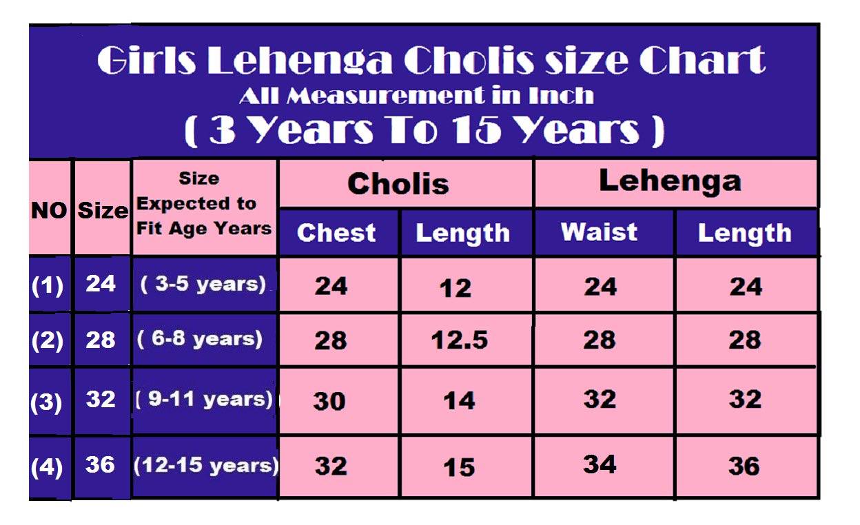 Girls Cotton Lehenga Choli with Dupatta – Embroidered Kids Ethnic Wear