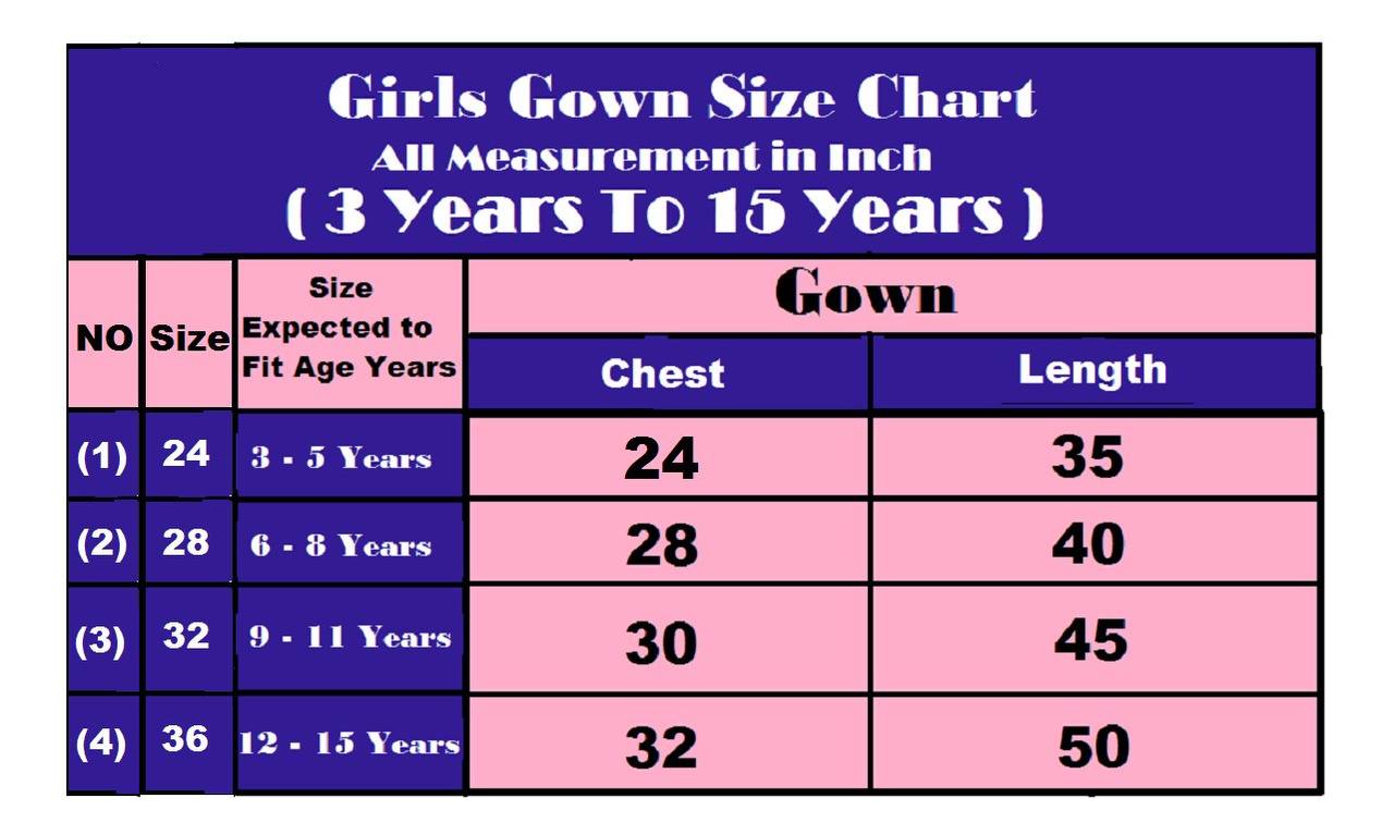 Girls Embroidered Party Wear Gown with Dupatta