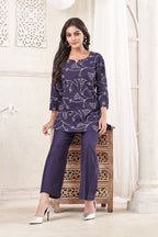 Women Verican Cotton Co-Ord Set | Premium Soft Breathable Casual Travel & Lounge Wear