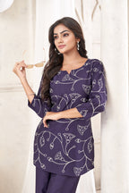 Women Verican Cotton Co-Ord Set | Premium Soft Breathable Casual Travel & Lounge Wear