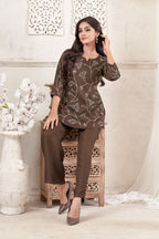 Women Verican Cotton Co-Ord Set | Premium Soft Breathable Casual Travel & Lounge Wear