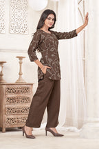 Women Verican Cotton Co-Ord Set | Premium Soft Breathable Casual Travel & Lounge Wear