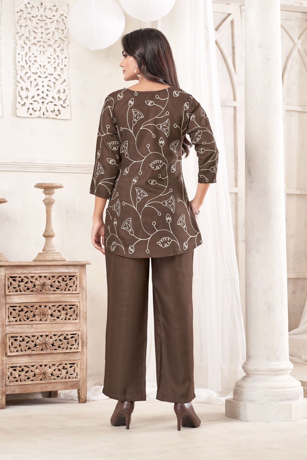 Women Verican Cotton Co-Ord Set | Premium Soft Breathable Casual Travel & Lounge Wear