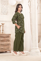 Women Verican Cotton Co-Ord Set | Premium Soft Breathable Casual Travel & Lounge Wear