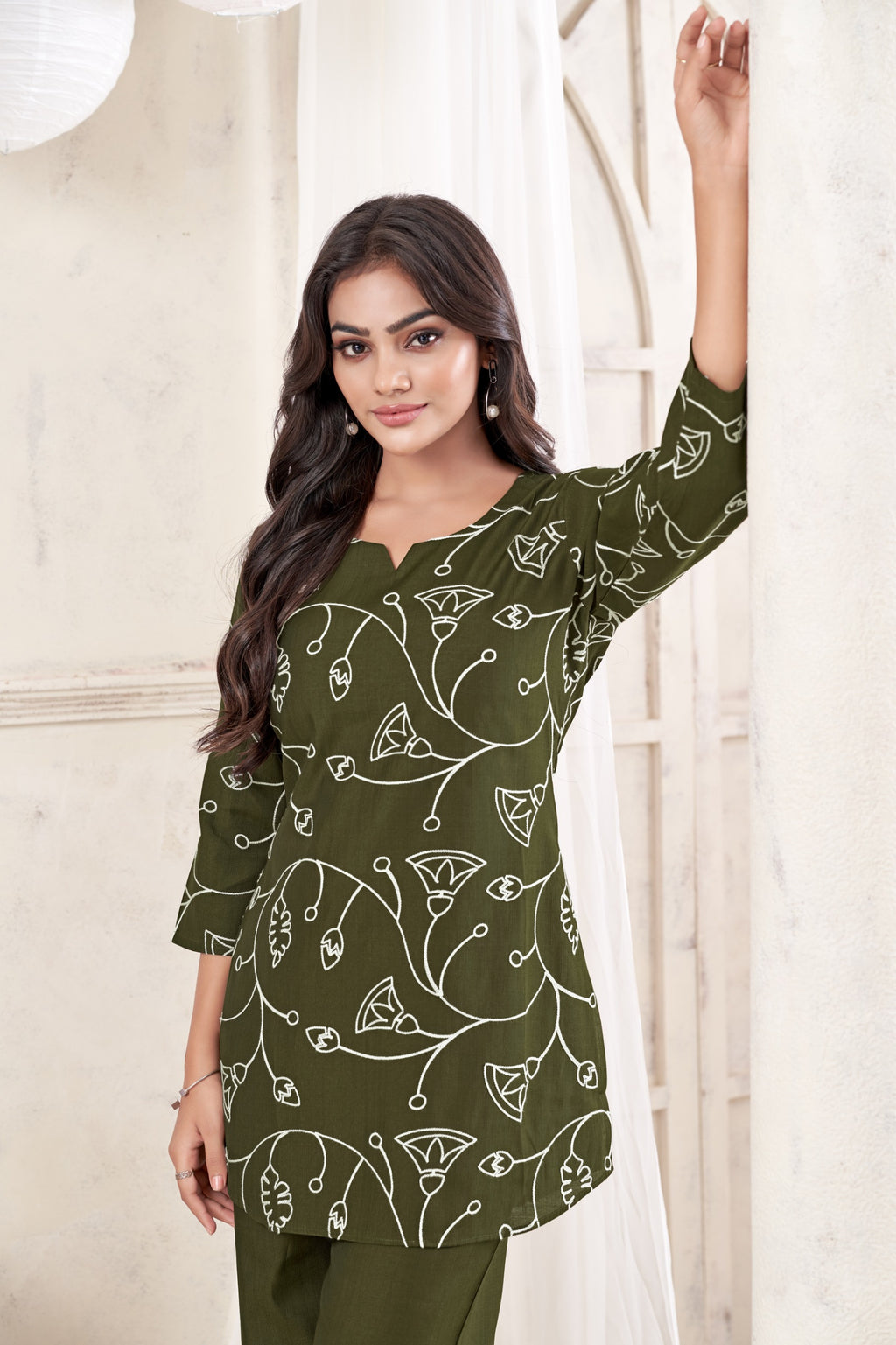 Women Verican Cotton Co-Ord Set | Premium Soft Breathable Casual Travel & Lounge Wear