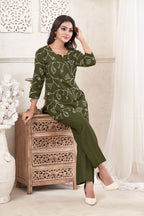 Women Verican Cotton Co-Ord Set | Premium Soft Breathable Casual Travel & Lounge Wear