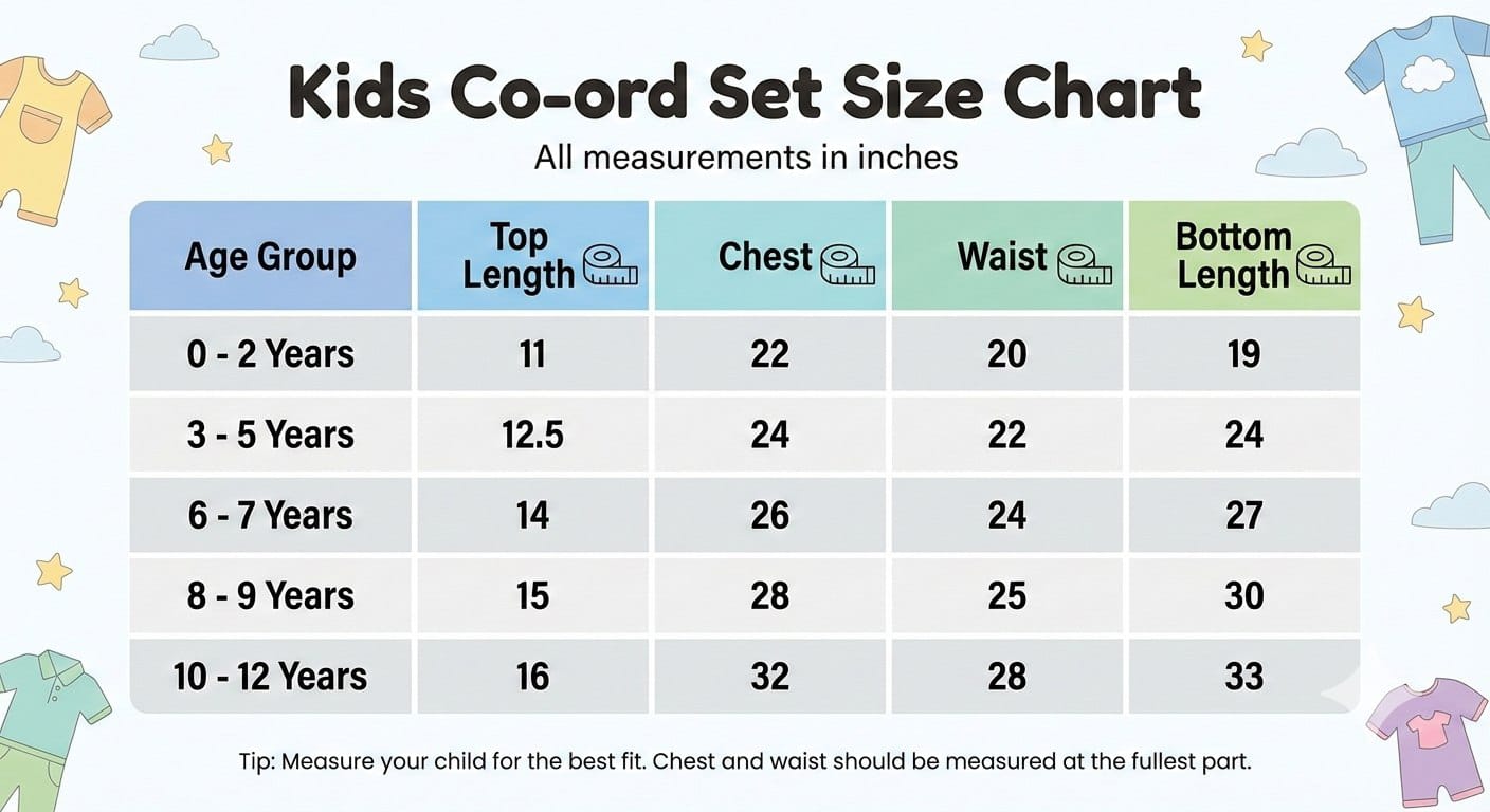 Girls Khadi Cotton Co-Ord Set – Sleeveless Embroidered Kids Matching Outfit